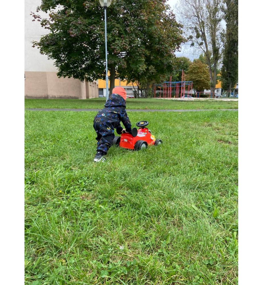 Kombinéza softshellová s kapucňou na zips Vesmir