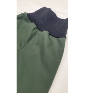 Nohavice Softshell s barančekom zelené